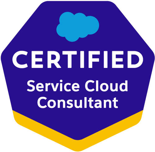 Salesforce Certified Service Cloud Consultant logo